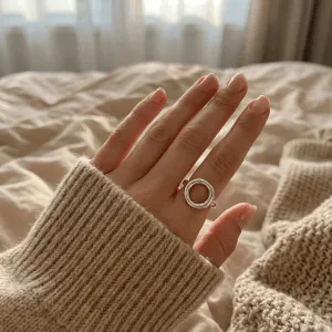 انگشتر نقره مدل آتنا 1